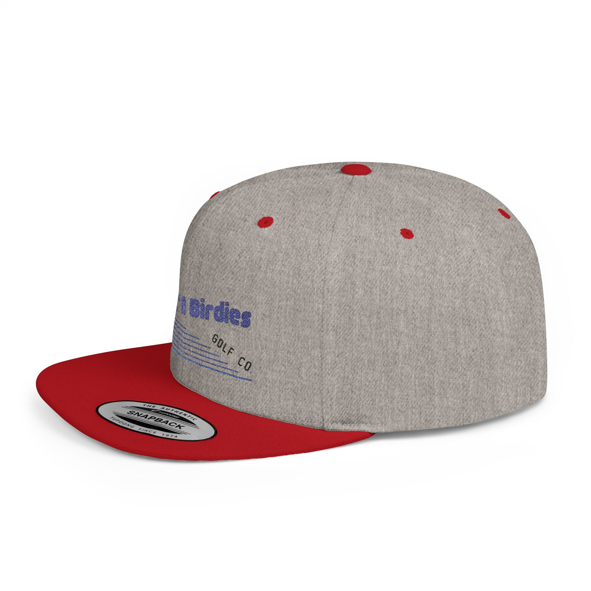 Heather Grey/Red