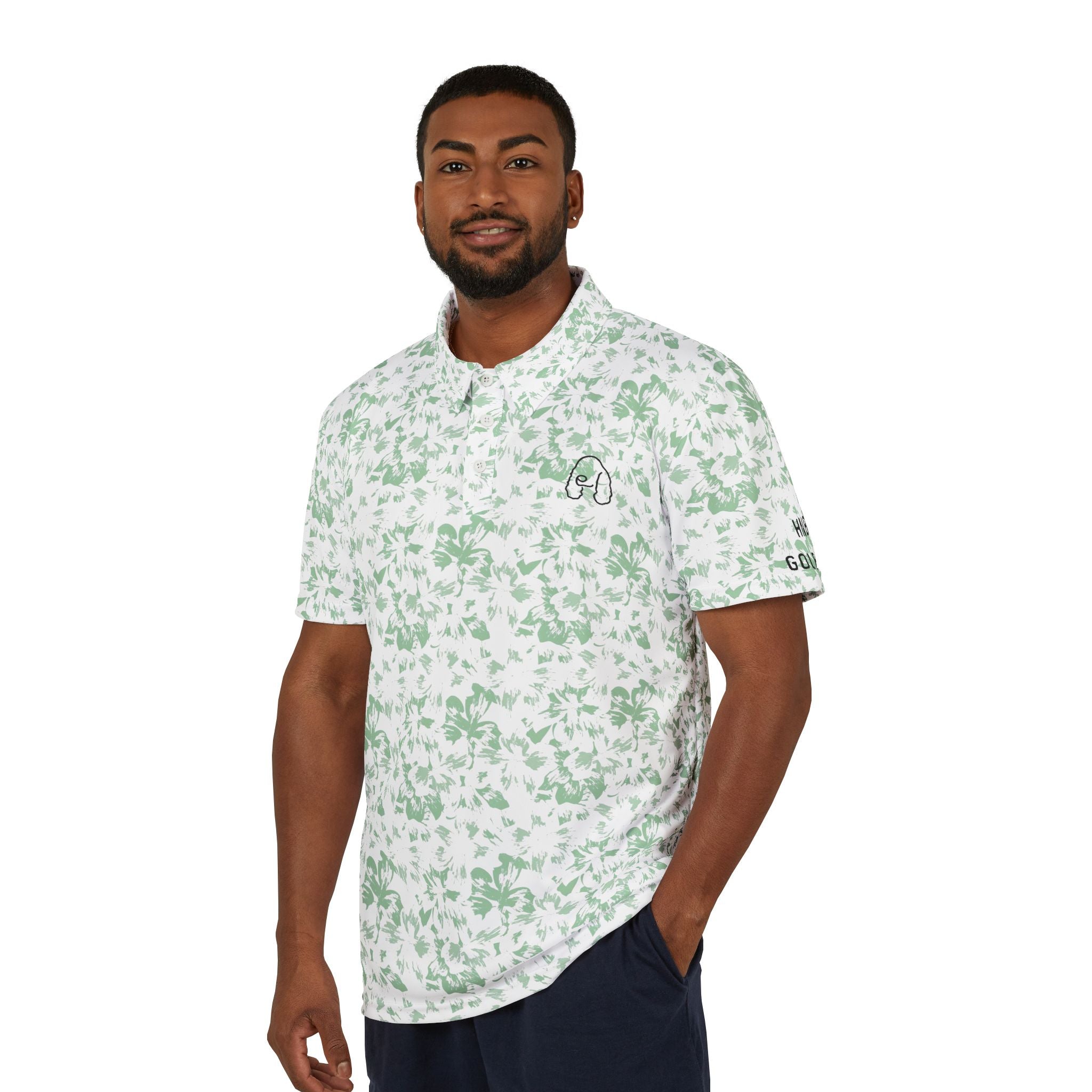Faded Flowers Polo